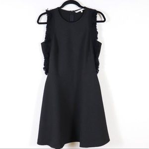 New RACHEL Rachel Roy fringe trim sleeveless dress